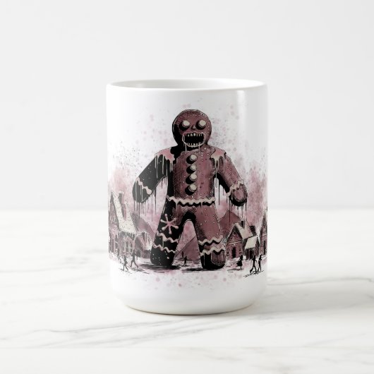 Gingerbread Man Horror Kaffeetasse (Mittel)