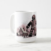 Gingerbread Man Horror Kaffeetasse (Vorderseite Links)