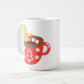 Gingerbread Man Hot Chocolate Jacuzzi Kaffeetasse (Vorderseite Links)