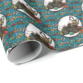 Gingerbread Man- Ice Geschenkpapier (Rolleneckpunkt)