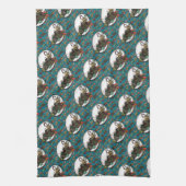 Gingerbread Man- Ice Geschirrtuch (Vertikal)