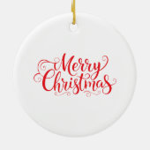 Gingerbread Man  Keramik Ornament (Hinten)