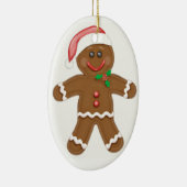 Gingerbread Man Keramik Ornament (Rechts)
