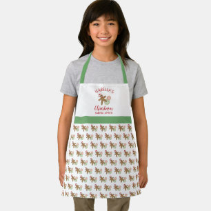 Gingerbread Man Kid's Weihnachtsgebäck Schürze