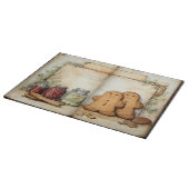 Gingerbread Man Kitchen Cutting Board Schneidebrett (Ecke)