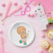 Gingerbread Man Koch Pappteller (Party)