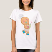 Gingerbread Man Koch T-Shirt (Vorderseite)