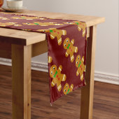 Gingerbread Man Kurzer Tischläufer (Beispiel)