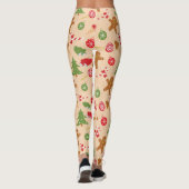Gingerbread Man Leggings (Rückseite)