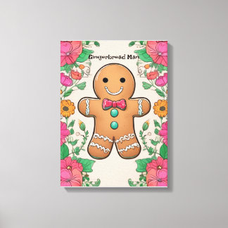 Gingerbread Man Leinwanddruck