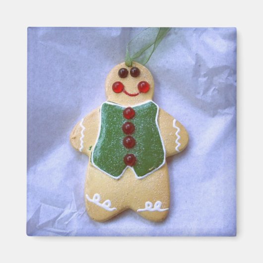 Gingerbread Man Magnet (Vorne)
