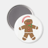 Gingerbread Man Magnet (Vorderseite/Rückseite)