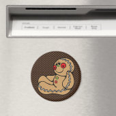 Gingerbread Man Magnet (In Situ (Geschirrspüler))