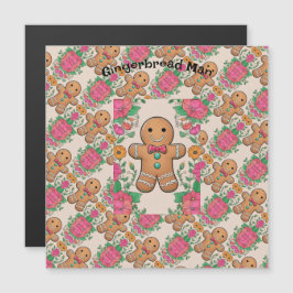 Gingerbread Man Magneteinladung