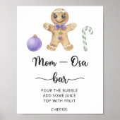 Gingerbread man \ Mama-osa Bar Poster (Vorne)
