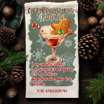 Gingerbread Man Martini Weihnachtscocktail Rezept Geschirrtuch<br><div class="desc">Feiern Sie den Urlaub mit diesem Gingerbread Man Martini Weihnachtscocktail Rezept Küchentuch. Mit einem lustigen und festlichen Cocktailrezept ist dieses Handtuch der perfekte Weg,  um Ihrer Küche den Charme eines Urlaubs zu verleihen. Personalisieren Sie es mit Ihrem Familiennamen,  um ein einzigartiges,  stilvolles und funktionales Ambiente für Ansammlungen zu schaffen.</div>