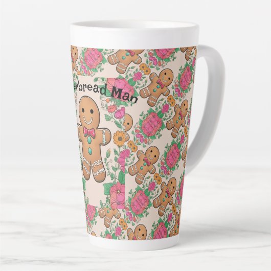 Gingerbread Man Milchtasse (Rechte Ecke)