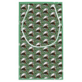 Gingerbread Man- Mint Kleine Geschenktüte (Rückseite)