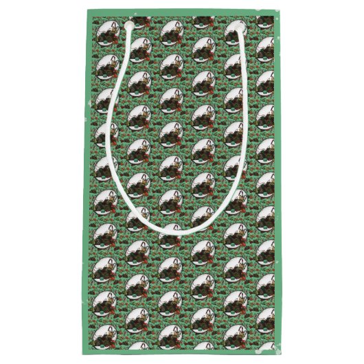 Gingerbread Man- Mint Kleine Geschenktüte (Vorderseite)