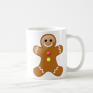 Gingerbread Man mit Kerzenhalter Kaffeetasse