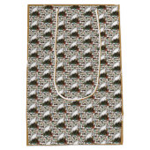 Gingerbread Man Mittlere Geschenktüte (Rückseite)