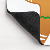 Gingerbread man Mousepad (Ecke)