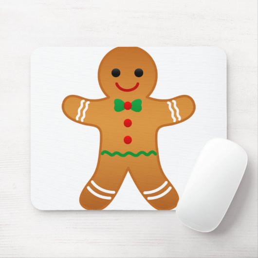 Gingerbread man Mousepad (Mit Mouse)