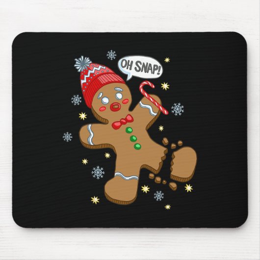 Gingerbread Man Mousepad (Vorne)
