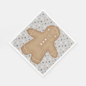 Gingerbread Man Napkins Serviette (Ecke)