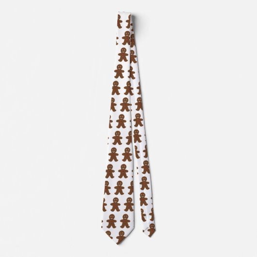 Gingerbread Man Neck Tie Krawatte (Vorderseite)