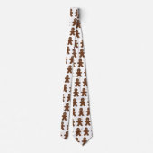 Gingerbread Man Neck Tie Krawatte (Rückseite)