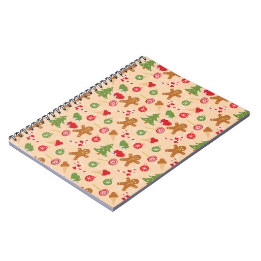 Gingerbread Man Notizblock (Linke Seite)
