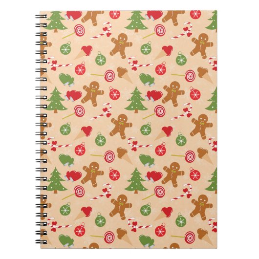 Gingerbread Man Notizblock (Vorderseite)