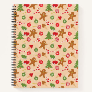 Gingerbread Man Notizblock