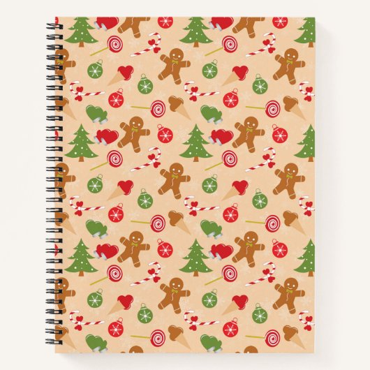 Gingerbread Man Notizblock (Vorderseite)