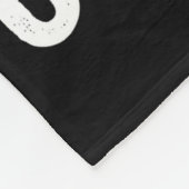 Gingerbread Man Oh Snap Christmas Funny Cookie Bak Fleecedecke (Ecke)