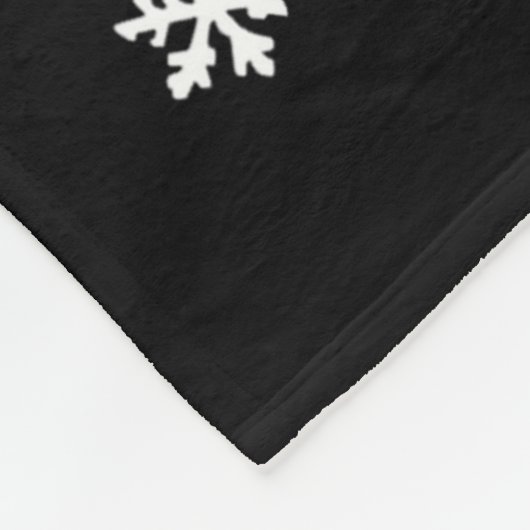 Gingerbread Man Oh Snap Christmas Funny Cookie Bak Fleecedecke (Ecke)