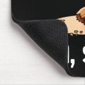 Gingerbread Man Oh Snap Christmas Funny Cookie Bak Mousepad (Ecke)