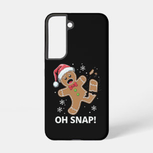 Gingerbread Man Oh Snap Weihnachtskeks Samsung Galaxy Hülle