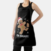 Gingerbread Man Oh Snap Weihnachtskeks Schürze (InSitu)