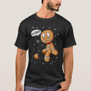 Gingerbread Man Oh Snap Weihnachtskochtopf Kostüm  T-Shirt