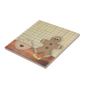 Gingerbread Man Oops Tile Fliese (Seite)