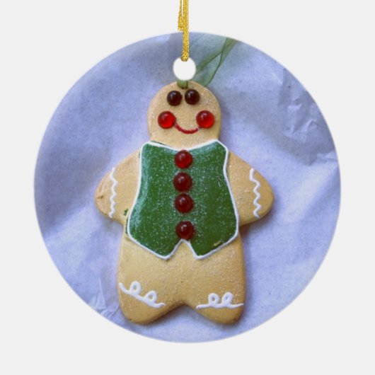 Gingerbread Man Ornament (Hinten)