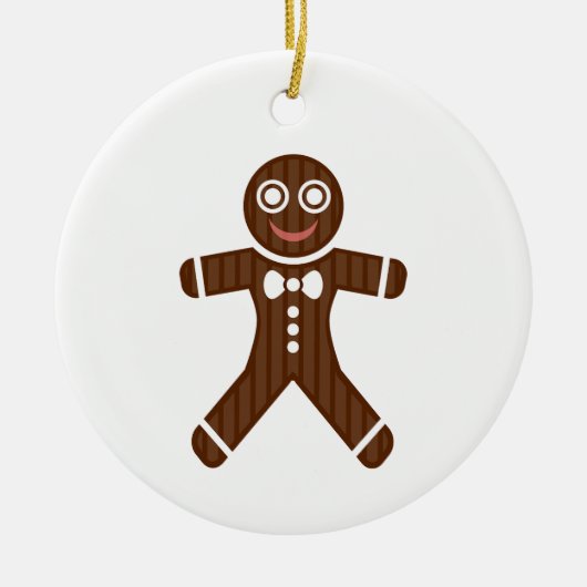 Gingerbread Man Ornament (Vorne)