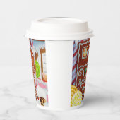GINGERBREAD MAN Paper Cups Pappbecher (Links)