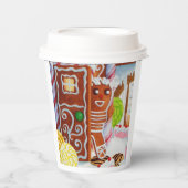 GINGERBREAD MAN Paper Cups Pappbecher (Vorderseite)