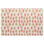 Gingerbread Man Pattern Stoff (Fat Quarter (45,7 x 55,9 cm))