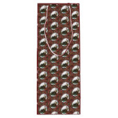 Gingerbread Man- Peppermint Geschenktüte Für Weinflaschen (Rückseite)