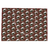 Gingerbread Man- Peppermint Große Geschenktüte (Rückseite)