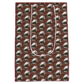 Gingerbread Man- Peppermint Mittlere Geschenktüte (Rückseite)